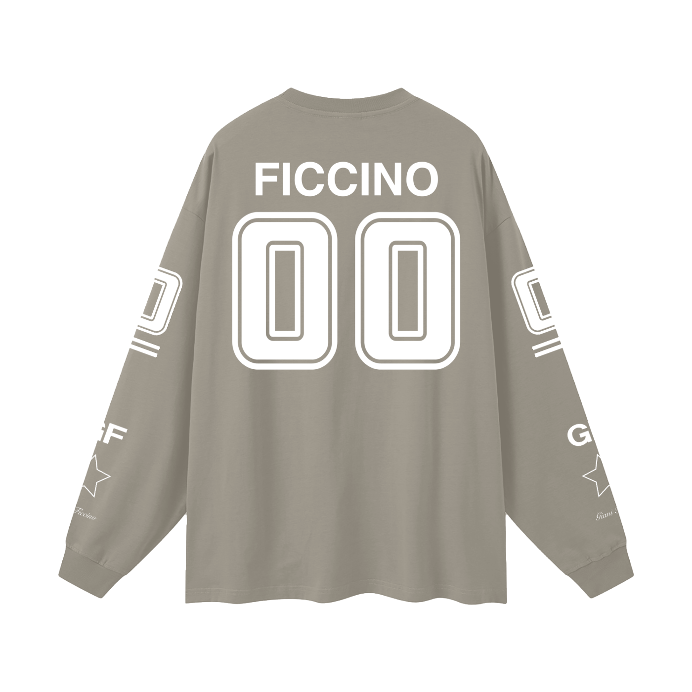 Oversized “Captain” Long Sleeve T-Shirt