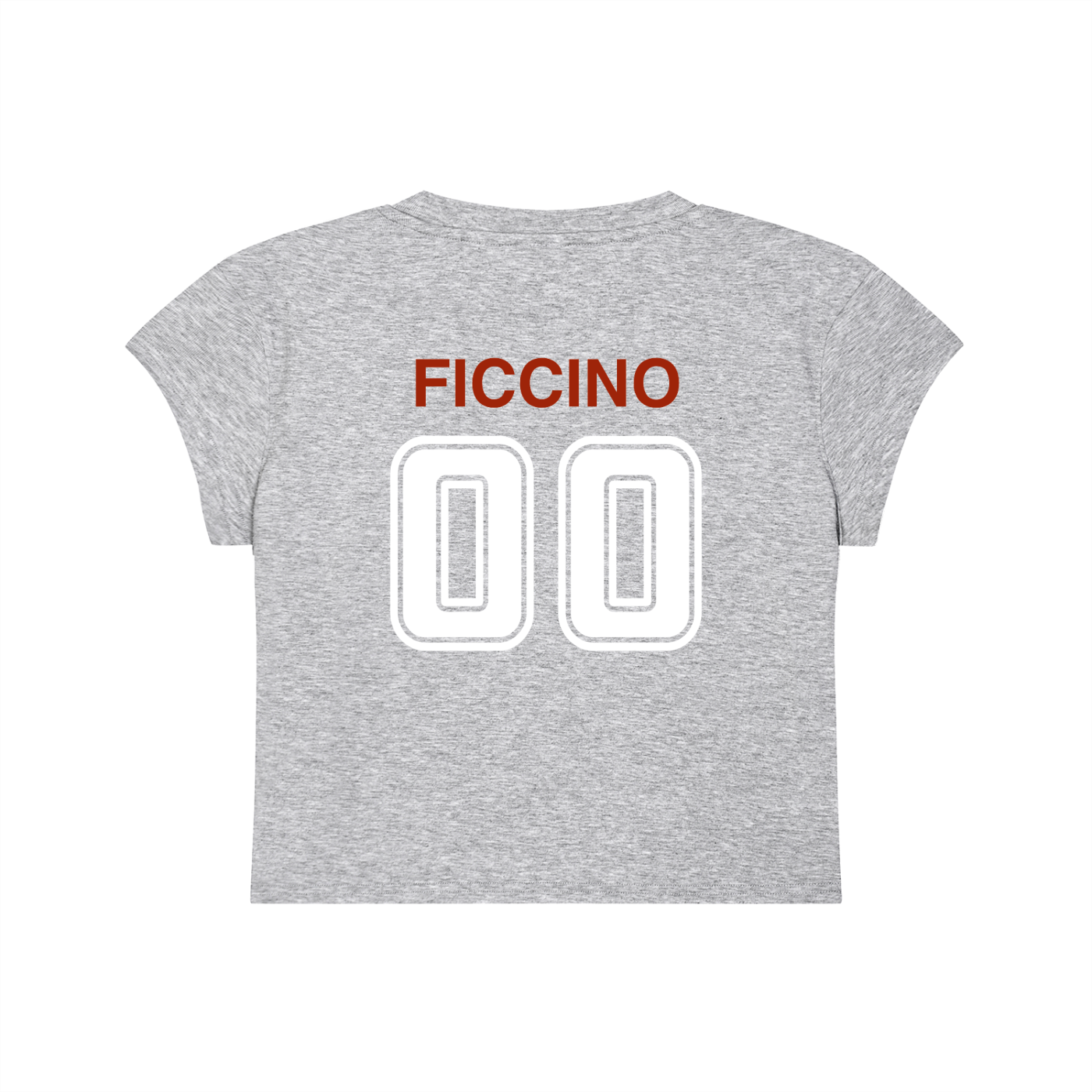 Women's Slim-Fit Cropped “Captain” T-Shirt