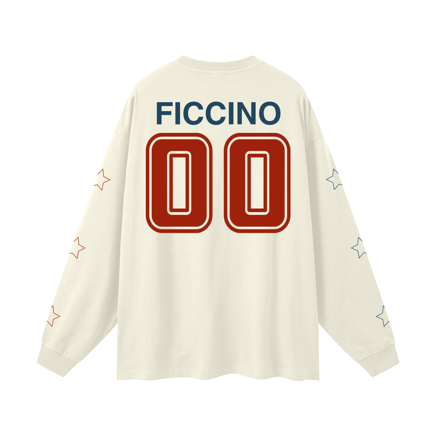 Oversized “All Star Captain” Long Sleeve T-Shirt