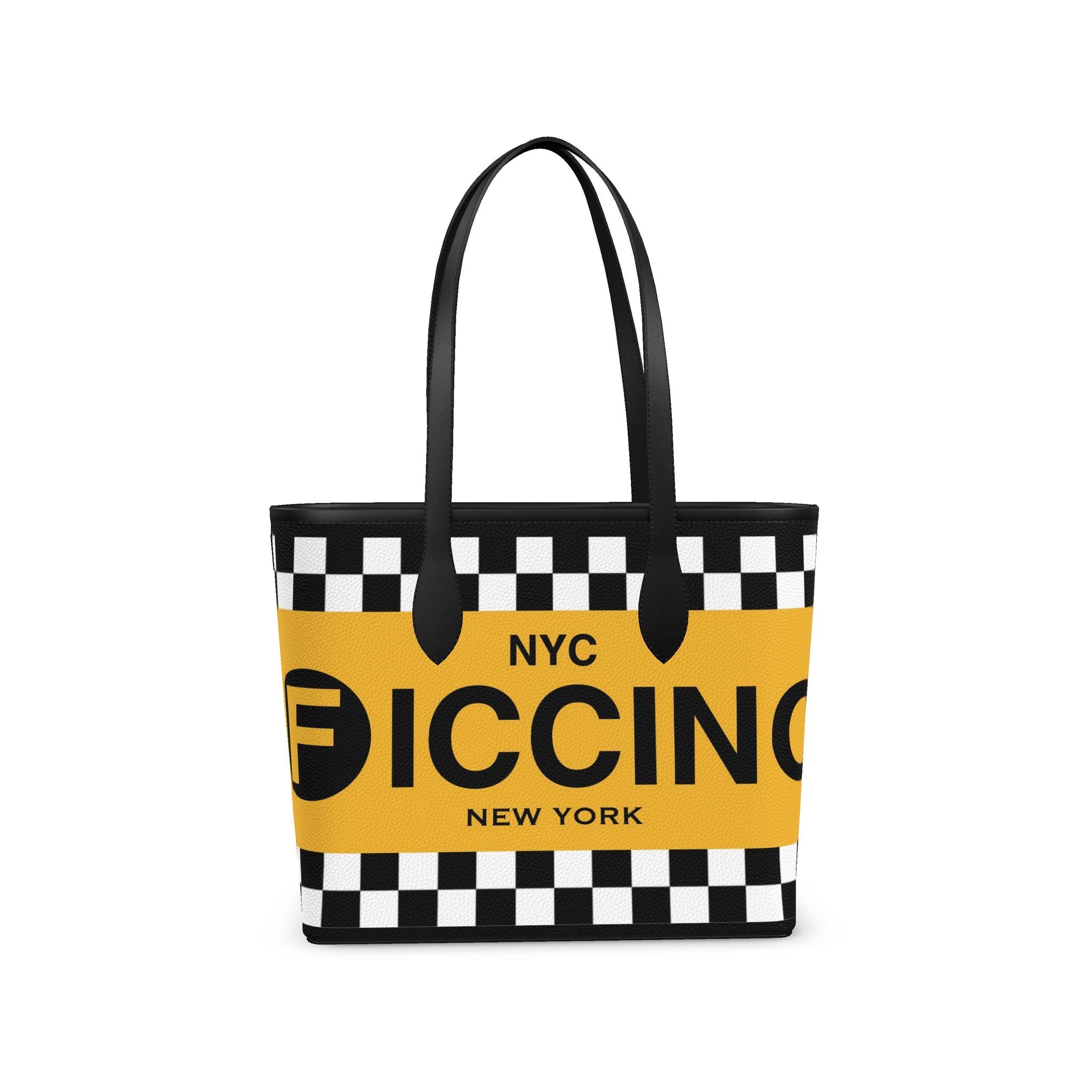 Ficcino NYC Leather Shopper