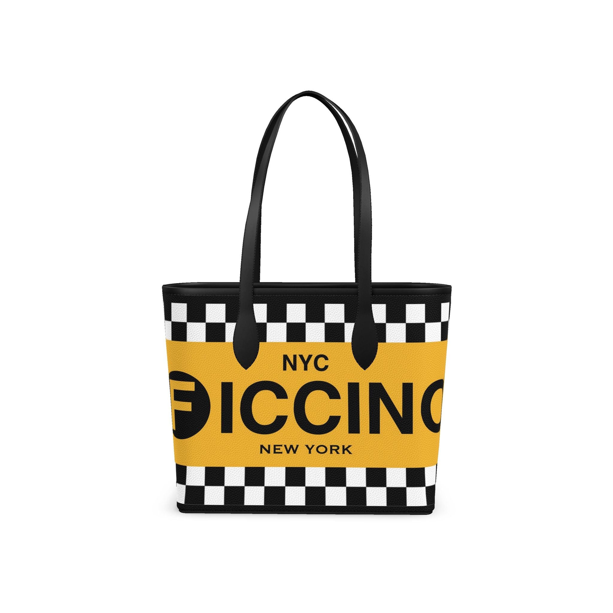 Ficcino NYC Leather Shopper