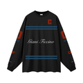 Oversized “Captain” Long Sleeve T-Shirt