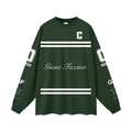 Oversized “Captain” Long Sleeve T-Shirt