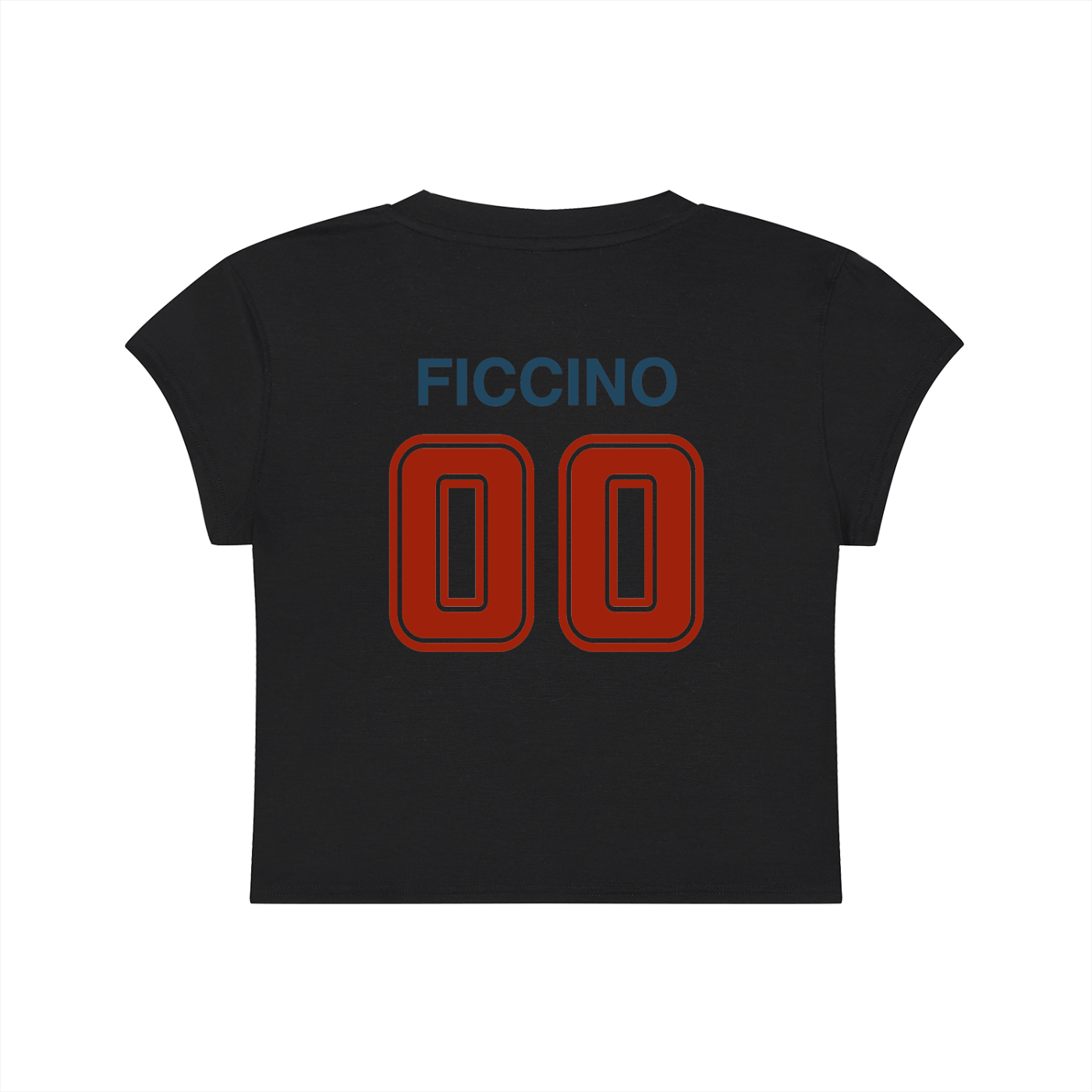 Women's Slim-Fit Cropped “Captain” T-Shirt