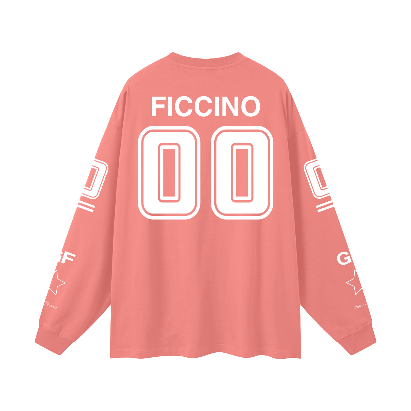 Oversized “Captain” Long Sleeve T-Shirt