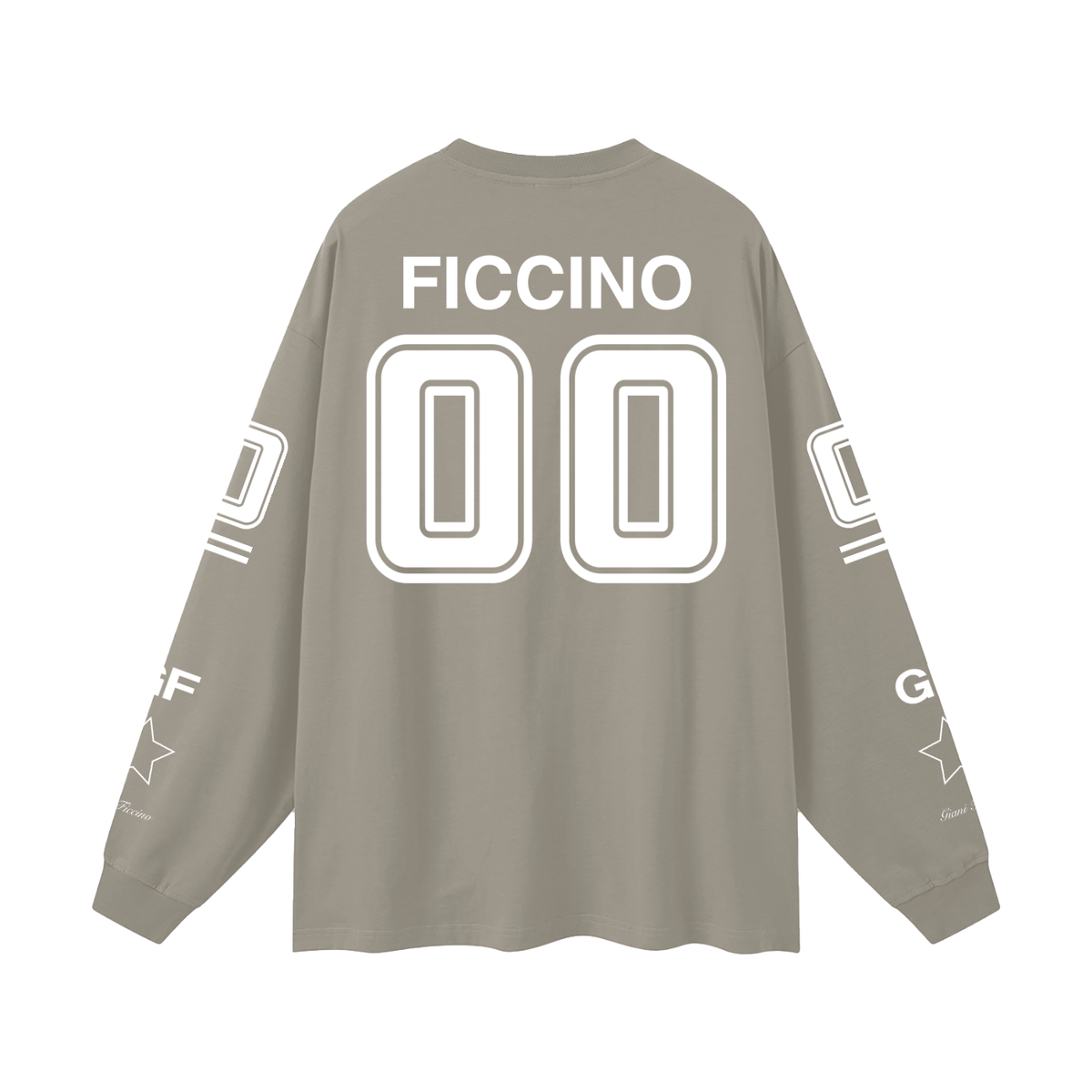Oversized “Captain” Long Sleeve T-Shirt