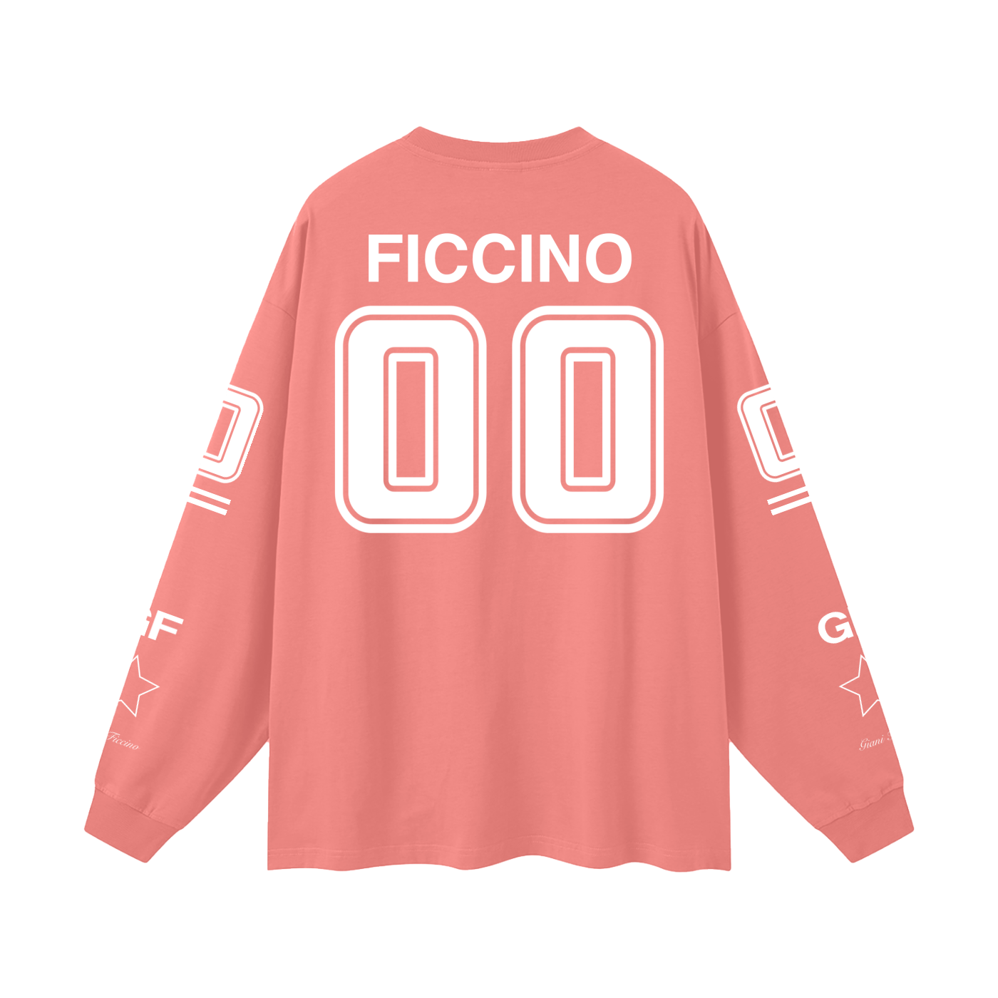 Oversized “Captain” Long Sleeve T-Shirt