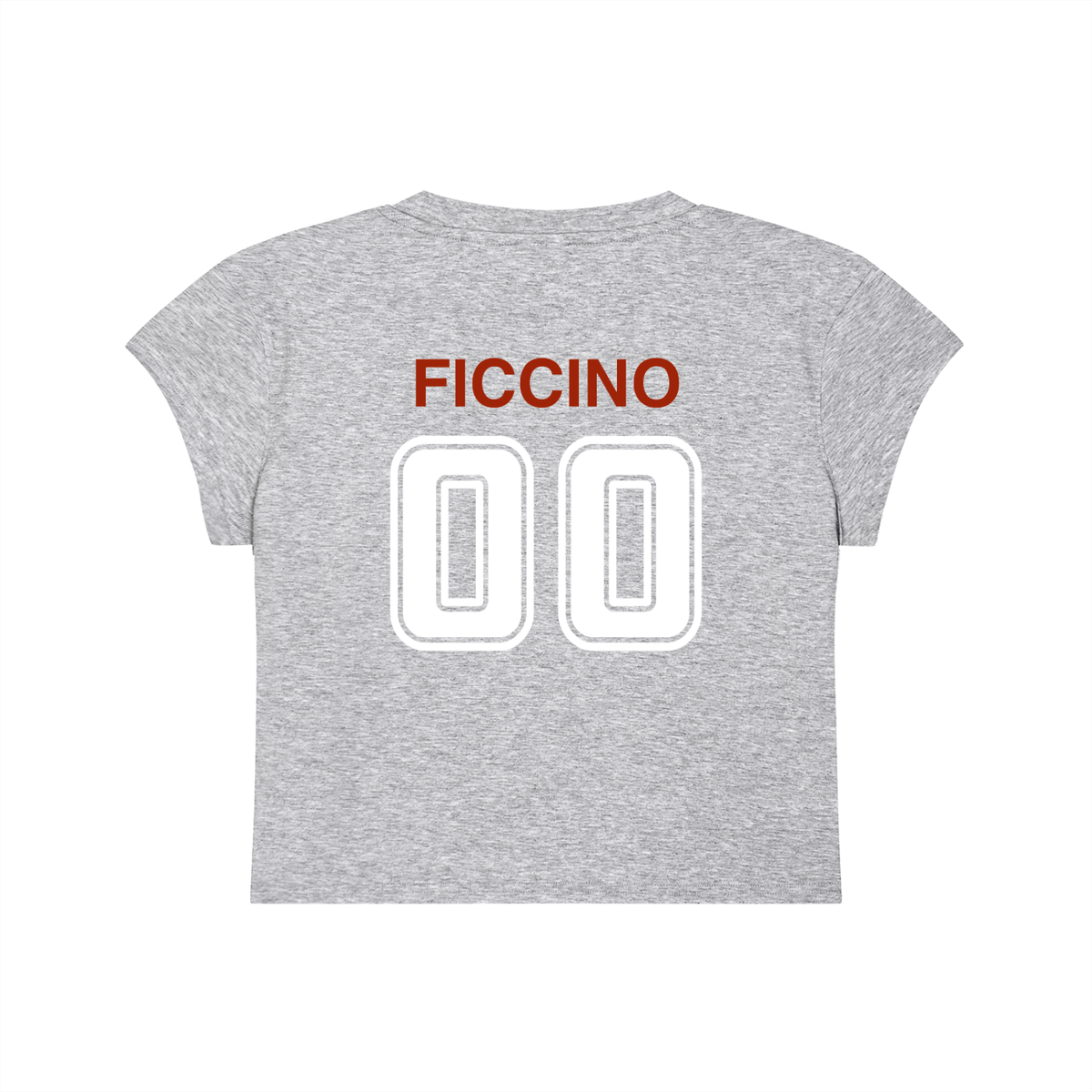 Women's Slim-Fit Cropped “Captain” T-Shirt