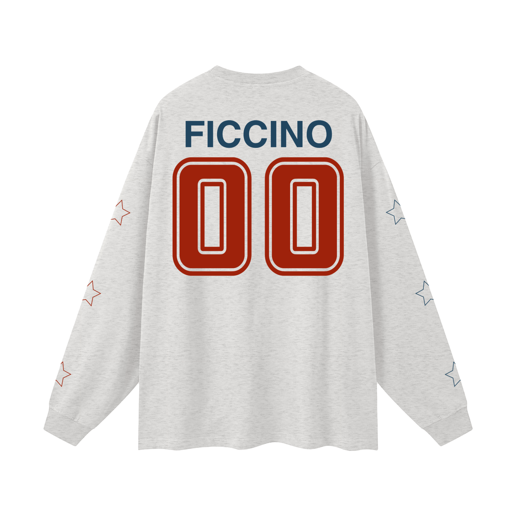 Oversized “All Star Captain” Long Sleeve T-Shirt