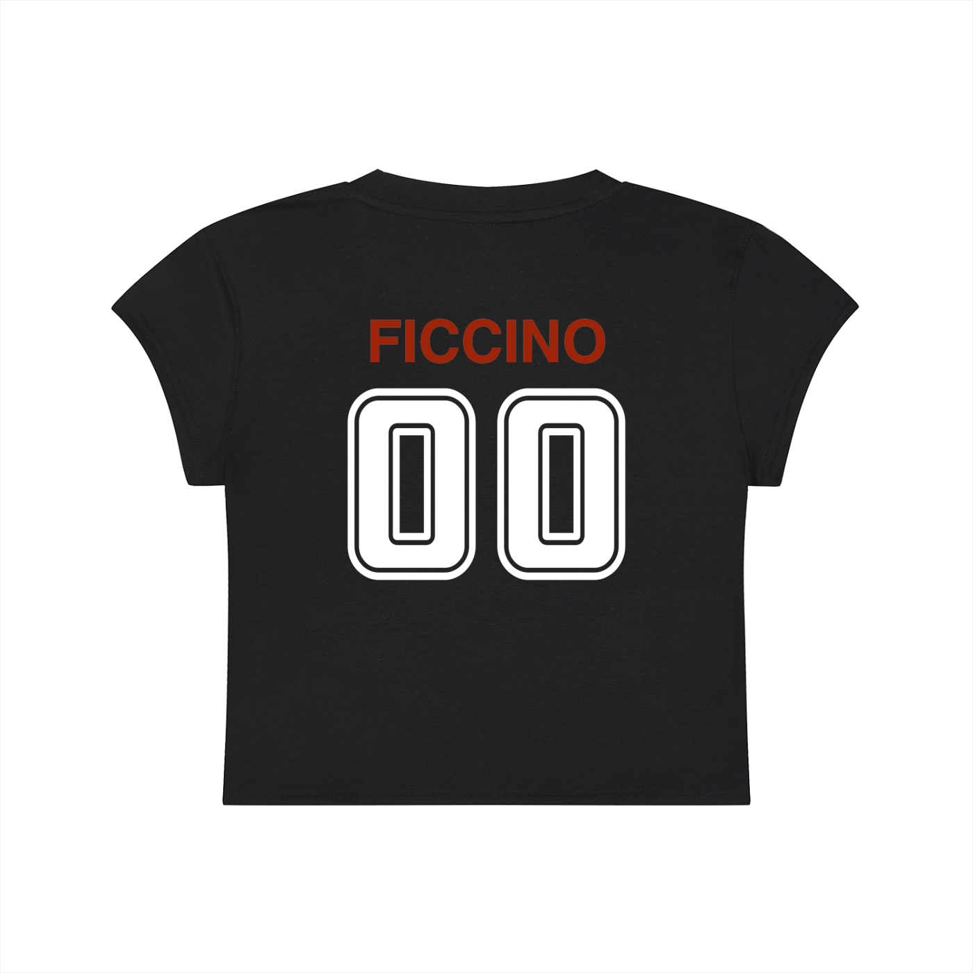 Women's Slim-Fit Cropped “Captain” T-Shirt