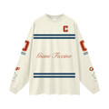 Oversized “Captain” Long Sleeve T-Shirt