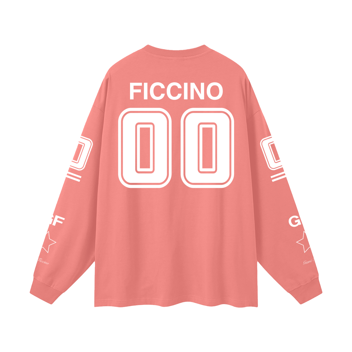 Oversized “Captain” Long Sleeve T-Shirt