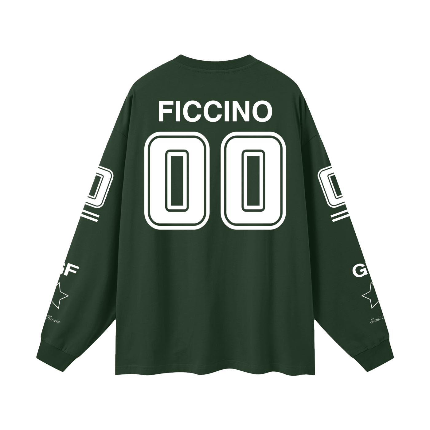 Oversized “Captain” Long Sleeve T-Shirt